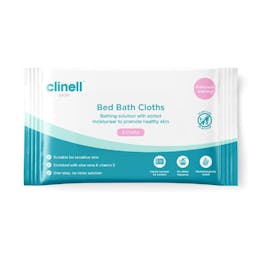 Clinell Bed Bath Cloths - Pack of 8