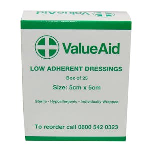 Value Aid Low Adherent Dressing Pads