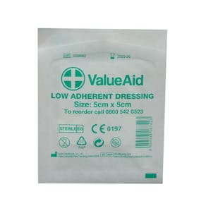 Value Aid Low Adherent Dressing Pads