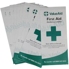 Value Aid First Aid Guidance Leaflet