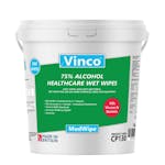 Vinco-MedWipe Healthcare Alcohol Wipe - Bucket