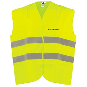 Adjustable Hi-Vis Vest - Volunteer