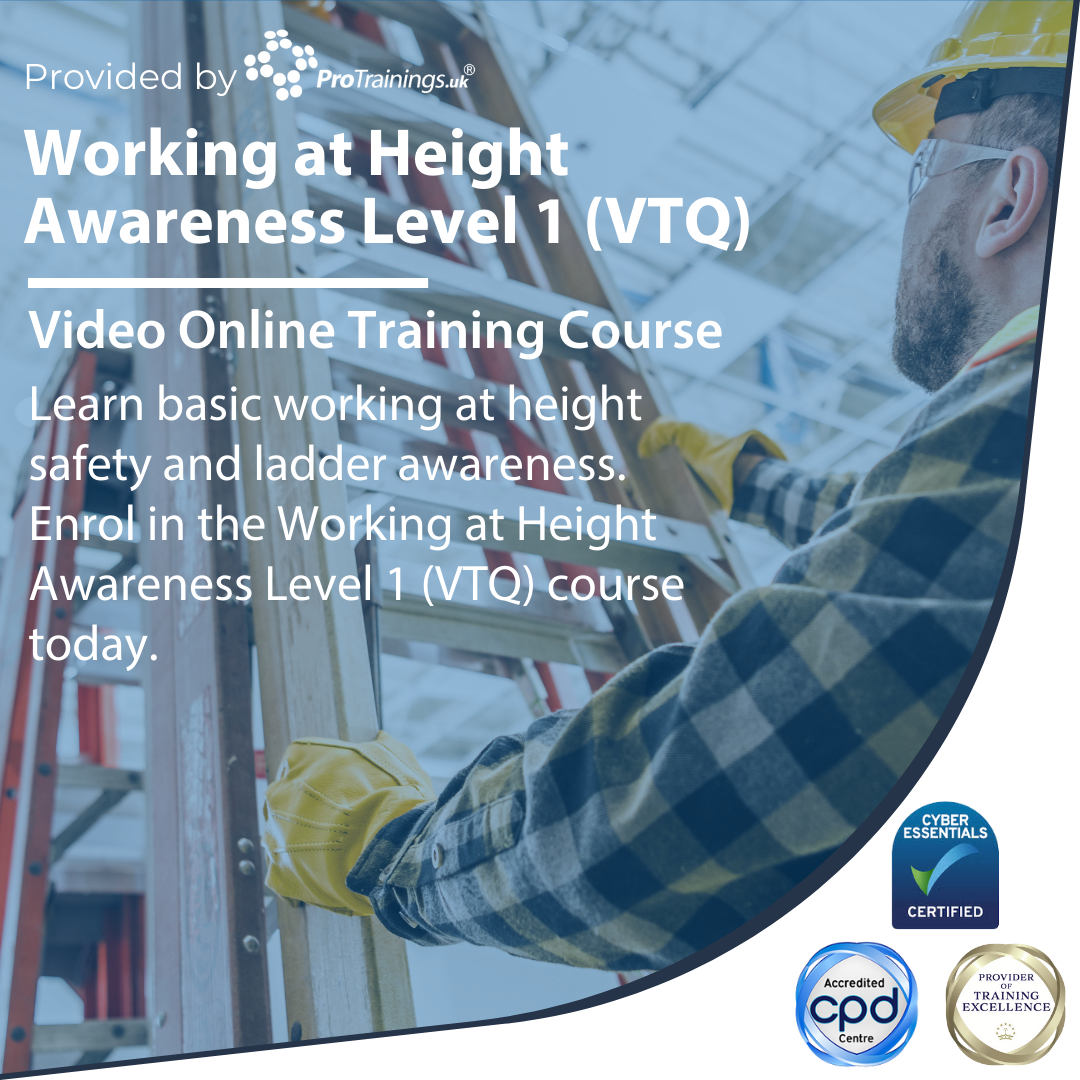 Working at Height Awareness Level 1 Training Online