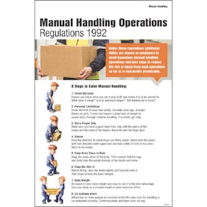 Manual Handling Regulations