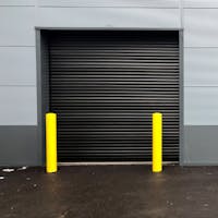 Yellow Steel Bollards