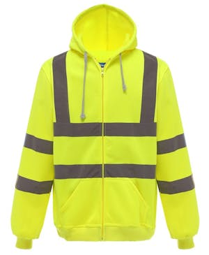 Yoko Hi-Vis Zip Hoodie